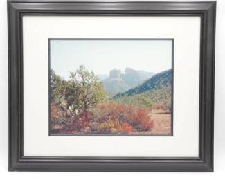 Framed Sedona Landscape Photograph