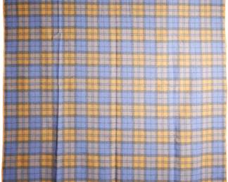 Wool Plaid Blanket