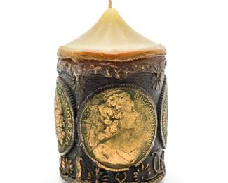 Cameo Coin Candle