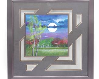 Juan Quevedo 'Amor' Mixed Media