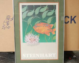 Framed Art Print Marine Life By Daniel Gilbert