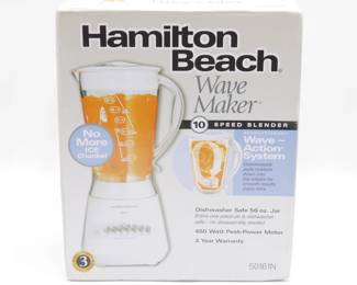 Hamilton Beach Wave Maker® 10-Speed Blender in Box