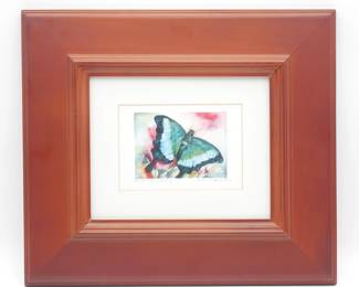 Framed Art Print "Coming In For A Dancing" Michelle A. Coman 28/100