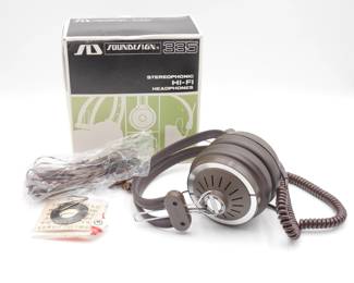 Vintage SoundDesign Model 335 Stereophonic Hi-Fi Headphones
