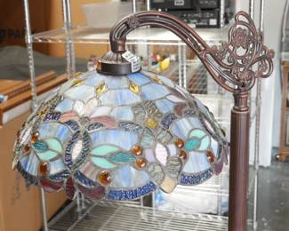 Tiffany Art Nouveau Style Floor Lamp