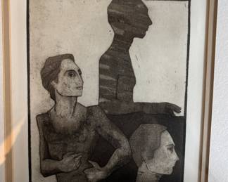 Eric Bellmann etching