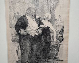 Henry Ives Cobb signed first proof  “a man is as old as he feels”