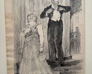 Henry Ives Cobb signed first proof “a woman is as old as she looks”