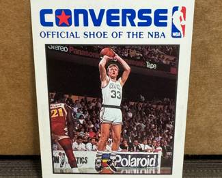 1989 Converse Larry Bird Card Rare!