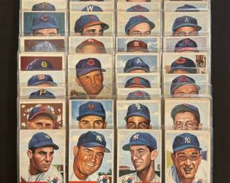 1953 Topps Baseball Near Complete Set Low Number (139/220) Jackie Robinson Berra