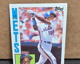 1984 Topps #182 Darryl Strawberry Rookie