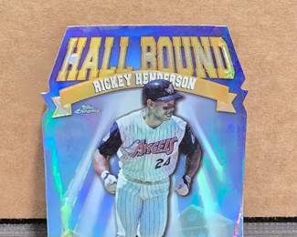 1998 Topps Chrome All Bound Rickey Henderson Refractor #HB8 Rare