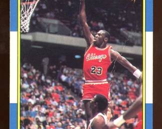 1986 Fleer Michael Jordan Rookie #57
