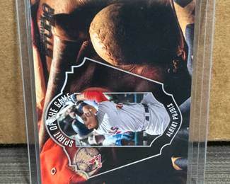 2004 Donruss Studio "Spirit of the Game" Albert Pujols SP Insert /999