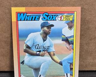 1990 Topps #414 Frank Thomas Rookie