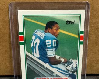 1989 Topps #83T Barry Sanders Rookke