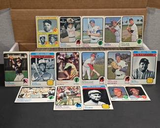 1973 Topps Baseball Near Complete Set (627/660) Nolan Ryan Willie Mays Ruth