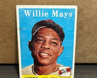 1958 Topps #5 Willie Mays