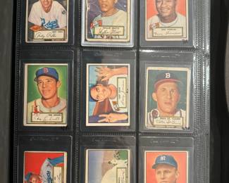 1952 Topps Baseball Near Complete Set Low Number (267/310) Willie Mays RC PSA