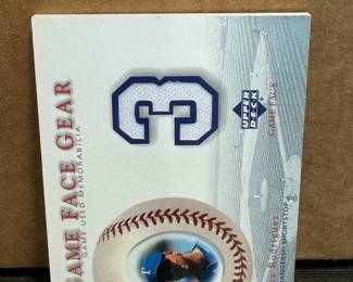 2003 Upper Deck Game Face Gear Alex Rodriguez Jersey Card