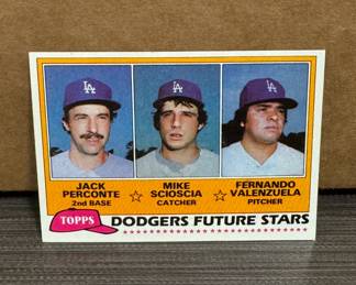 1981 Topps #302 Fernando Valenzuela Rookie