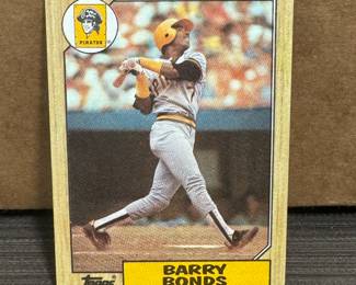 1987 Topps #320 Barry Bonds Rookie
