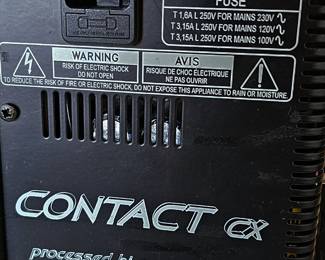 Viscount Contact CX Processed Bi-Amp Monitor.