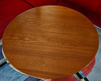 Mid-Century Danish Modern Teak Coffee Table by Heltborg Mobler.