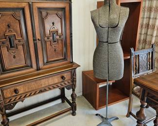 Vintage dress form.