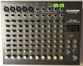 Samson MPL1502 - 15 Channel Stereo Mixer.