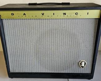 ​1960's Da Vinci High Fidelity&nbsp;Tube Guitar Amplifier.