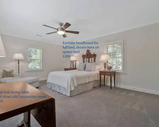Headboard and dropleaf