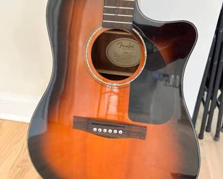 Fender acoustic guitar