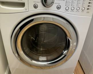 LG Ultra capacity steam washer