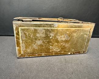 foldable brass box