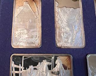 Sterling one ounce bars