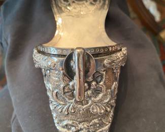 Heavy .925 child's riding spur/wall pocket/Peru