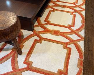 7. Arabesque Area Rug from Global w/ Graphic Design (10' x 12')