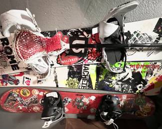 3 Snowboards
