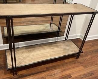 40. 3 Hands Corp Contemporary Console Table (48" x 17" x 32")