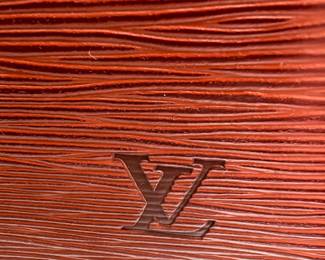 Louis Vuitton Cognac Leather Tote
