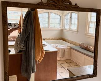 34. Vintage Style Mirror (36" x 33")