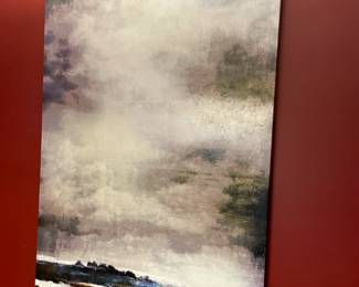 Abstract art on canvas
