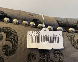 Brittania Damask armchair (B)