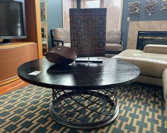 Bernhardt Interiors furniture, Toraja house panel decor