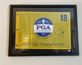 PGA Championship flag (signed)