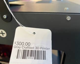Gray Craftbot 3D printer