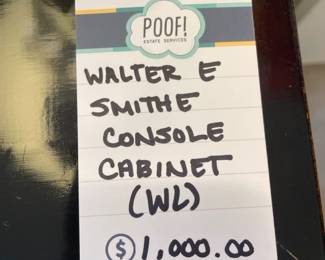 Walter E. Smithe cabinet console cabinet