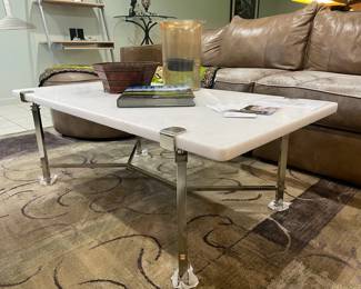 Bernhardt stone top table