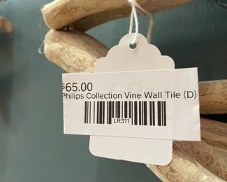Philips Collection vine wall tile (D)